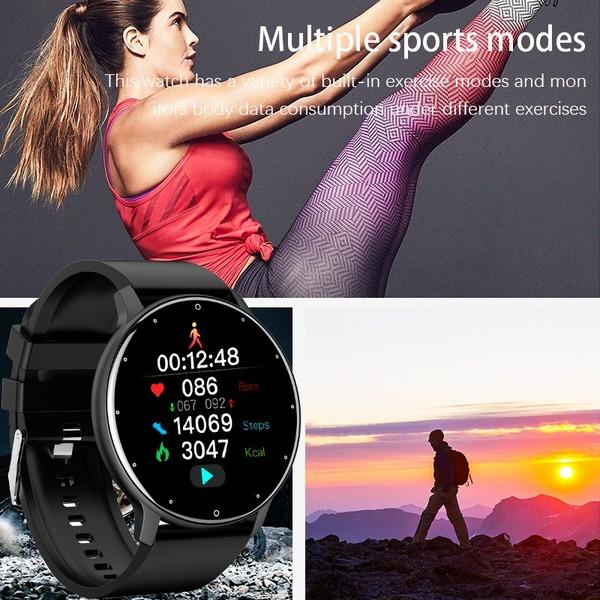 Smart Watch Men And Women Sports Watch Blood Pressure Sleep Monitoring Fitness Tracker Android Ios Pedometer Smartwatch