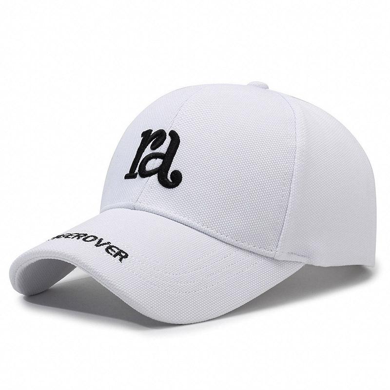 New embroidered hard top hat men's and women's autumn fashion versatile baseball cap trendy letter cap