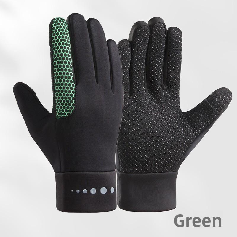 Warm Gloves for Men Motorcycle Winter Windproof Gloves Water-Repellent Cycling Takeaway Touch Screen Fishing Non-slip Gloves