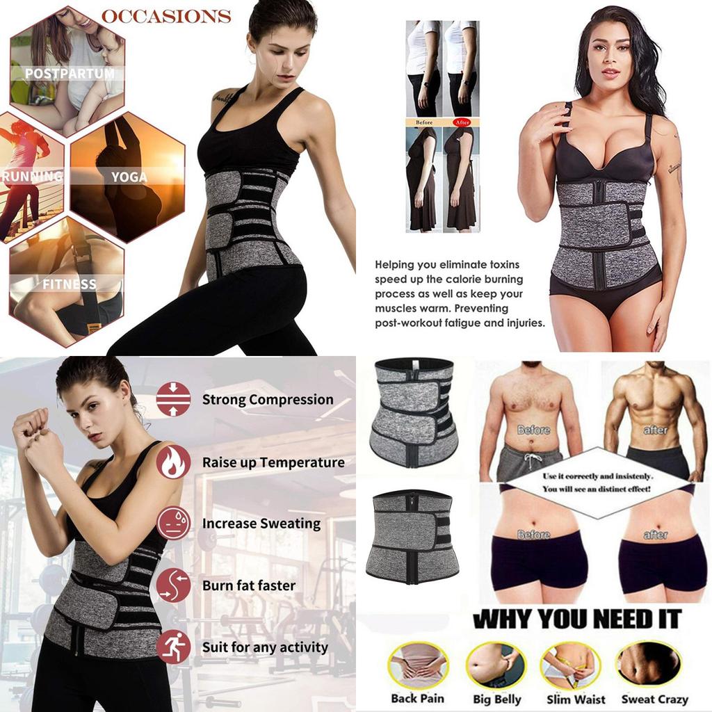 Women Waist Trainer Neoprene Sauna Belt With Premium Tummy Control And Slimming Design