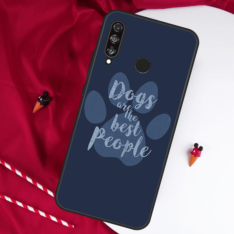 Dog Foot Paw Colorful Pattern For Huawei Nova Y90 Y70 Y60 Y72 Y73 Y61 Y91 7i 8i 11i 12i 12s 9 10 SE P20 P30 P40 Lite Case