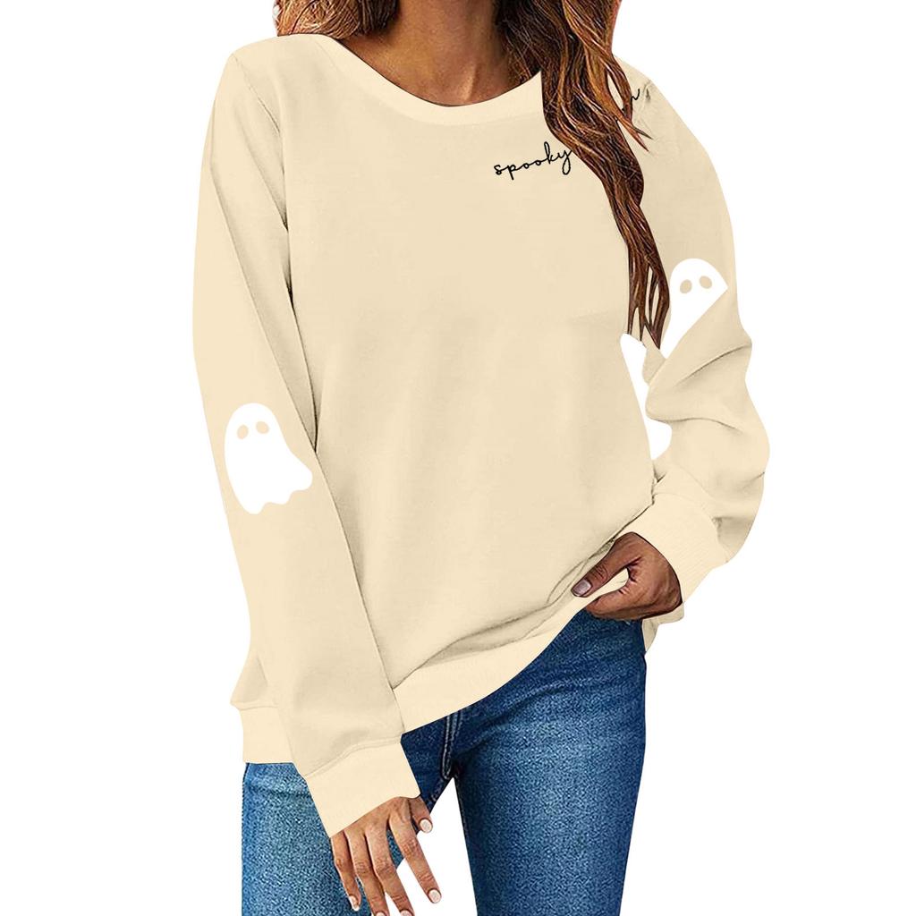 Women's Sweatshirt Long Sleeve  Casual Comfort Loose Lightweight Women's Sweatshirt