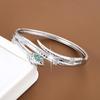 Personality Animal Snake-Shaped Design Synthetic Zirconia Women's Bracelet for Banquet Gift Jewelry Accessories