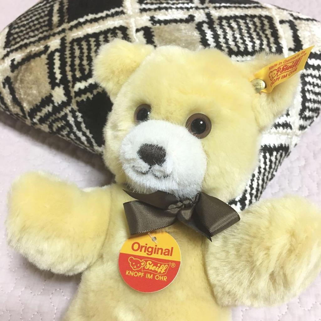 [USED] Rare Steiff teddy bear, retro steiff