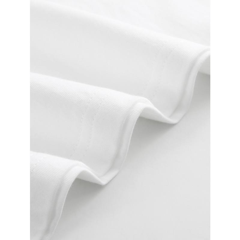 European Sizes Men's Casual Sportswear Short-sleeved Shirt, Trendy 2D Printed Pattern, Stretchy and Comfortable