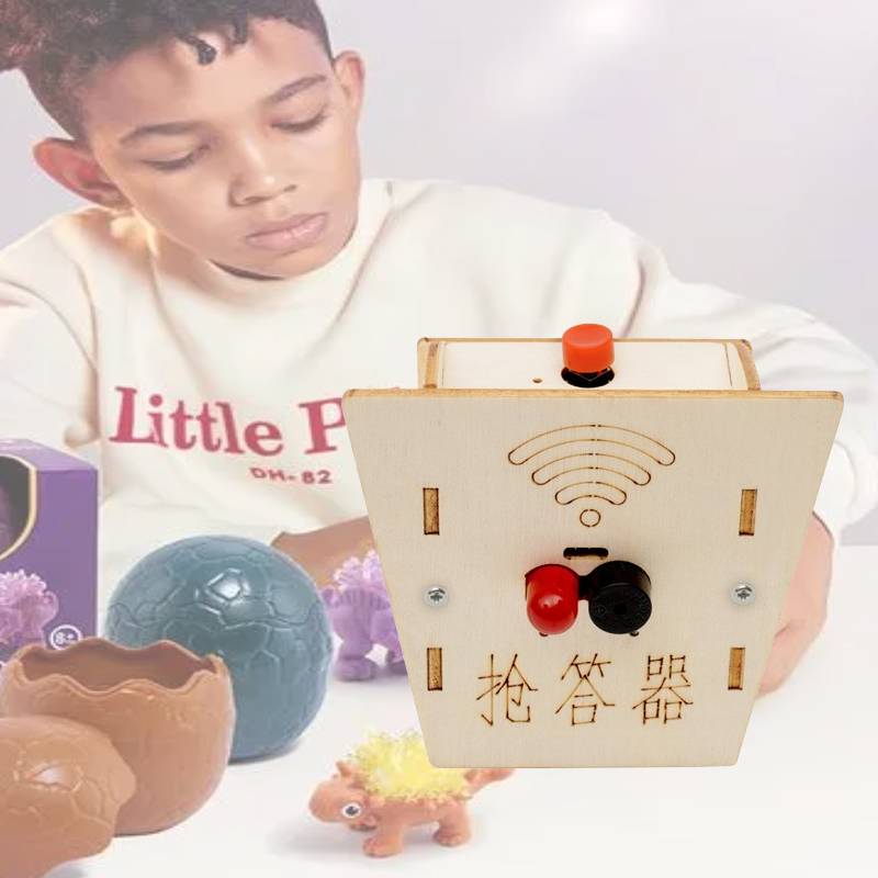Keyboard Science Experiment Diy Handmade Answering Machine Assembly Fun Model