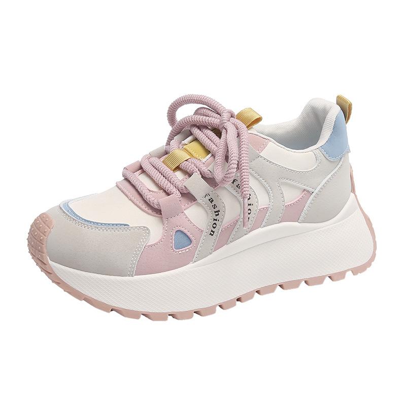 Is the new Forrest Gump shoes women's summer student sports running shoes casual shoes platform heightening shoes