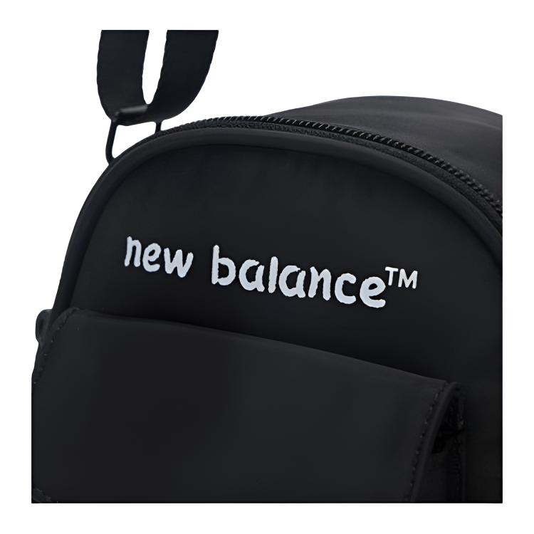 New New Balance NB Fabric Crossbody Bag Trumpets Unisex Black LAB52404-BK