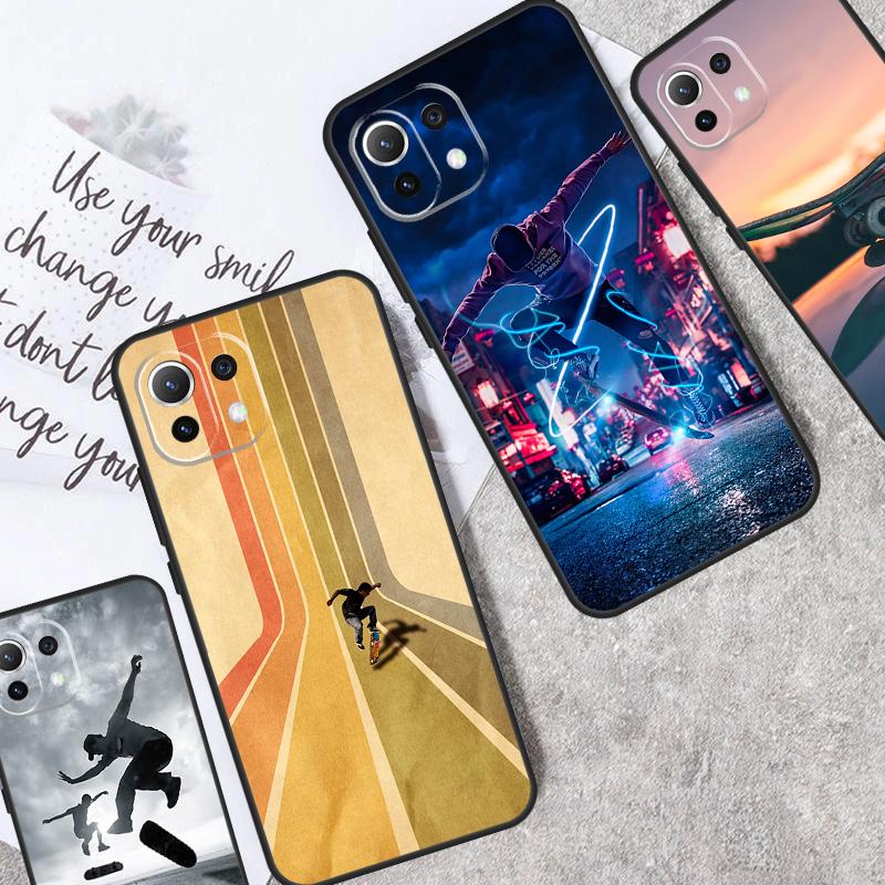Cool Skate For POCO X3 X5 X6 Pro F3 F5 M5s M6 Pro Cover For Xiaomi 13T 12T 11T 14 Pro 12 13 Lite Case