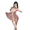 Perspective Sex Underwear Bare Chest Pearl Suspender Nightdress Open Crotch Transparent Sexy Pajamas Free Bed Flirting 6