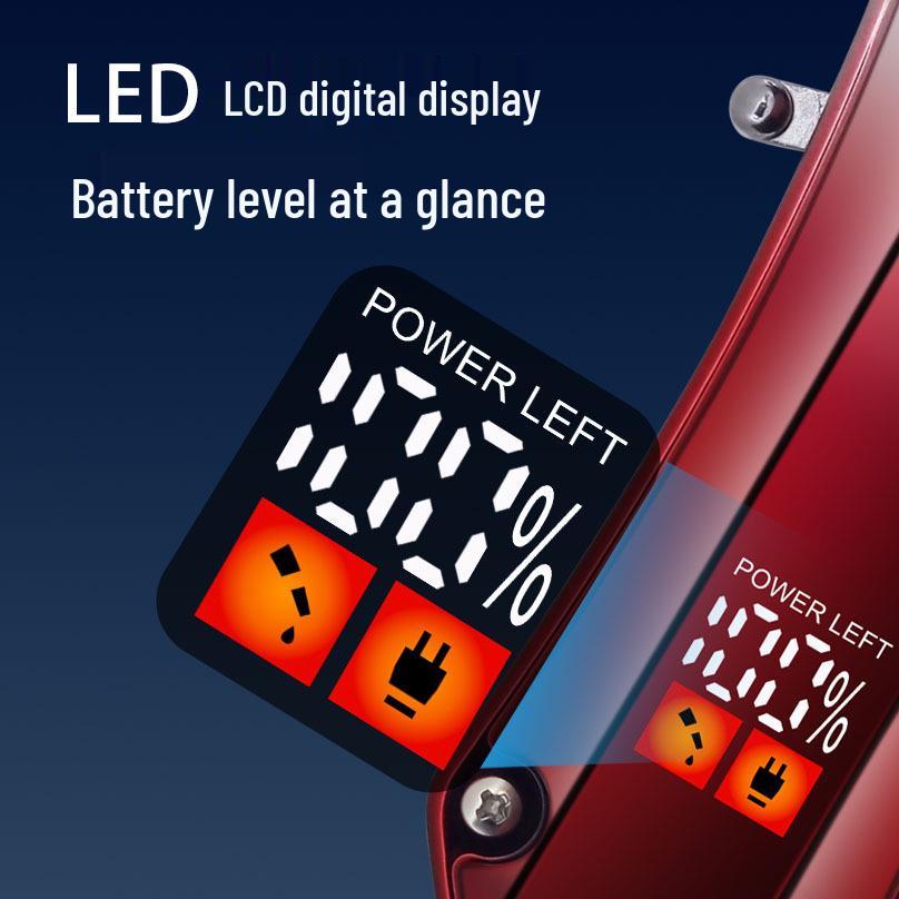 Electric Hair Clipper & Bald Head Shaver - Men’s Professional Trimmer for Barber Shop & Hair Styling