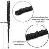 Synthetic Long Braid Ponytail Hair Extensions Fake Hair Pony Tail Wig for Black Women with Rubber Elastic Band