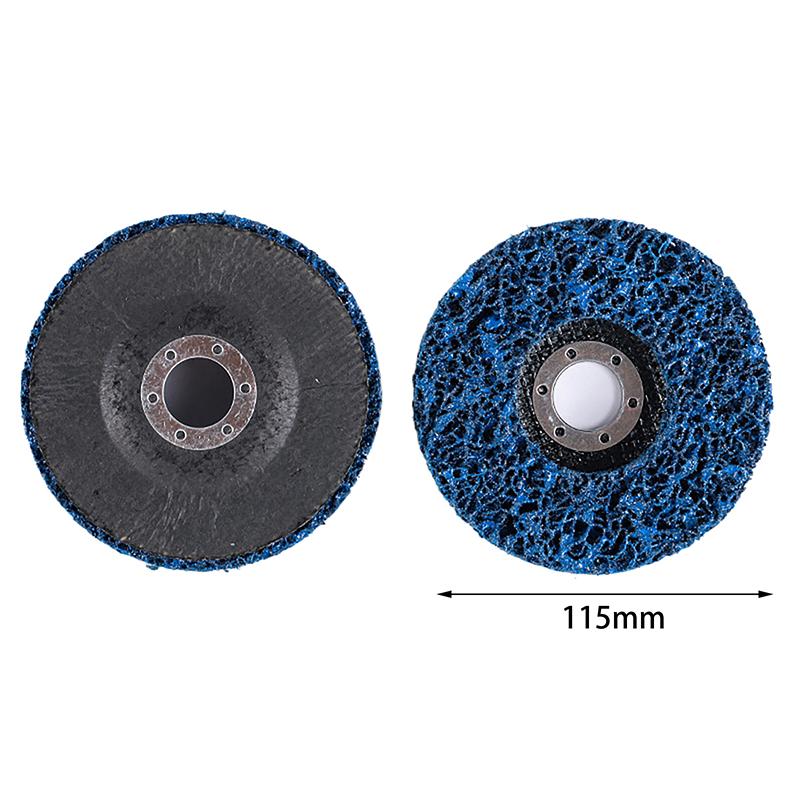 4/4,5/5 palců 1 ks Lamelový lešticí kotouč z nylonových vláken 800 zrnitost Pro úhlovou brusku Na leštění dřeva a kovu