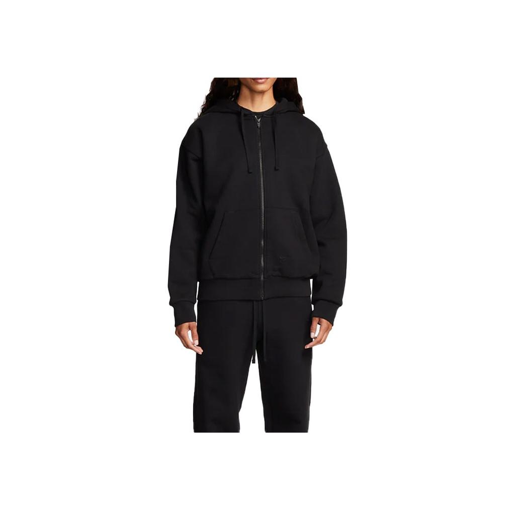 Nike X 1017 Alyx 9SM Yoga Series SS24 Solid Color Zip-Up Hoodie Unisex Tops Black DR5364-010