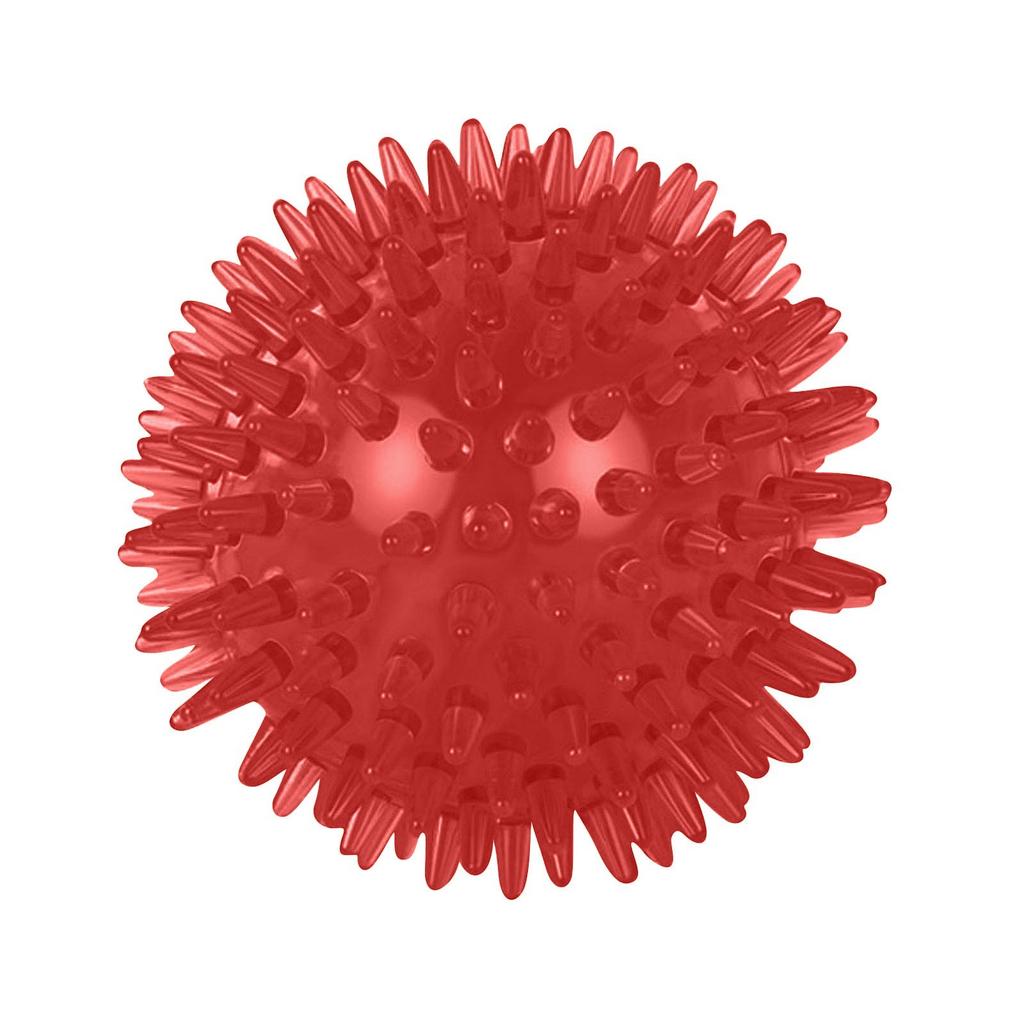 Toy Ball High Elastic Squeaking Sound Pointed Spike Ball Floating Water Resistant Cleaning Teeth Dog Toy Ball