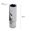 Puntos 1/4inch Deep Socket 4-14mm Hex Nut Driver Wrench Car Repair Tool Accessories