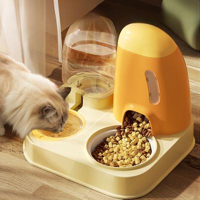 Large-capacity Sailing Automatic Drinking Water Feeder for Dogs  One-piece Double Bowl  Dog Bowl  Cat Bowl  Pet Supplies