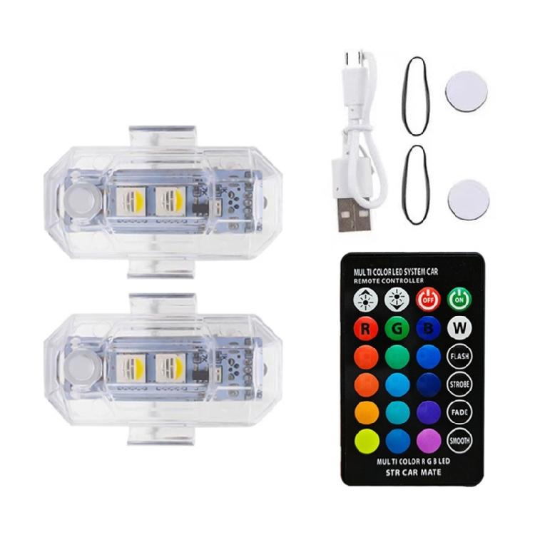 Rechargeable LED Strobe Light Versatile Vehicle Lighting ABS Lamp for Enhanced Visibility & Safety in Night Driving