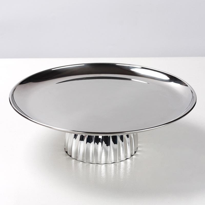 European Modern Light Luxury Tray Decoration Nordic Storage Tray Fruit Plate Hotel Villa Living Room Model Room Decoration