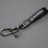 Car Tire Wheel Valve Caps Cover Leather Key Chain Ring Keychain For Honda Civic Fit Jazz Accord Pilot CRV Odyssey Passport City AQVBN1
