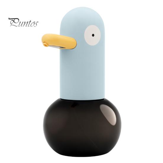 

Автоматический индукционный дозатор пенного мыла, бесконтактный дозатор мыла в форме утки, емкость 400 мл, высокоточный сенсорный дозатор мыла A синий