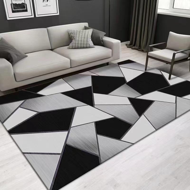 Simple Nordic Style Carpet Living Room Sofa Bedroom Bedside Study Kitchen Entrance Door Rug Non-slip Modern Home Decor Mat