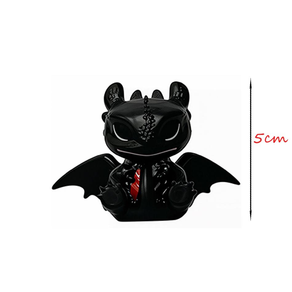 Cute Cartoon Characters How To Train Your Dragon Toothless Series of Creative Figures Desktop Decoration Car Decoration Gift