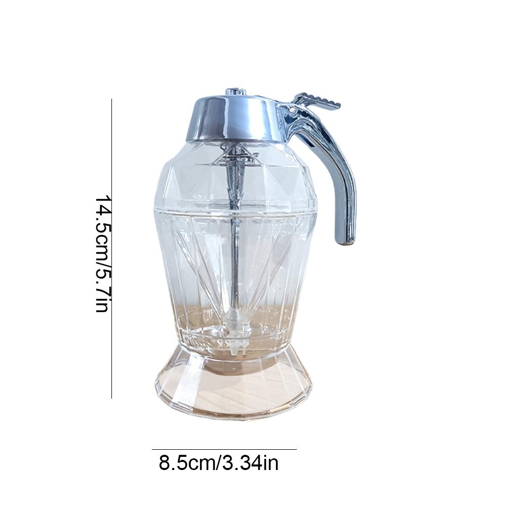 Honey Dispenser with Stand Large Capacity Oil Dispenser Multifunctional Oil Bottle Vinegar Sugar Sauce Storage Squeeze Bottle