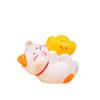 Lucky Mini New Year Cat Figurines Cute Simulation Cat Model  Home New Year Decor