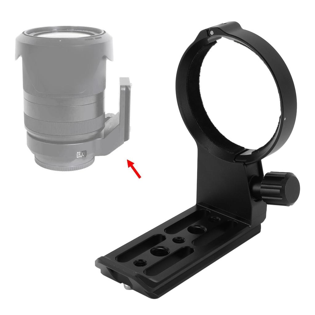 Lentilă inel Trepied Aliaj de aluminiu CNC Prelucrare fină Lentilă cu montare trepied Guler inel pentru FE 24-240 mm F 