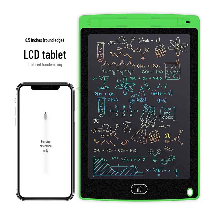 LCD Writing Tablet: 8.5/10/12 Inch Electronic Drawing & Painting Board for Kids - Hand-drawn & Blackboard Style.