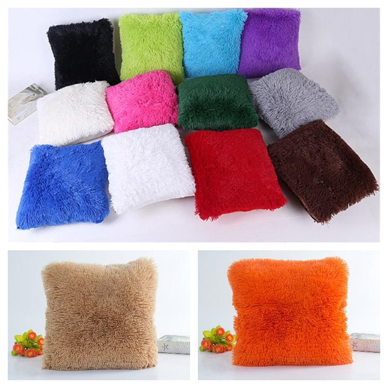 Korean Plush Pillowcase Crystal Long Plush Sea Lion Pillow