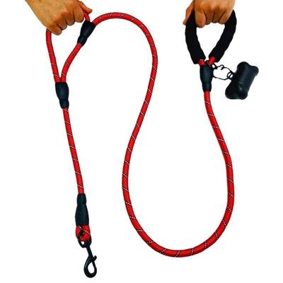 Montem Rope Leash, Both Hands 1.8M, Red