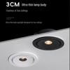 Xuan Yong Black Recessed LED Spotlight