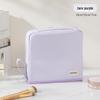 Large Capacity PU Travel Makeup & Pencil Case: Stand-up Bag with Compartments for Brushes & Palettes