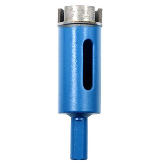 25-50mm Diamond Drill Bit Sharp Edges Fast Chip Removal Long-Lasting Slotted Hollow Diamond