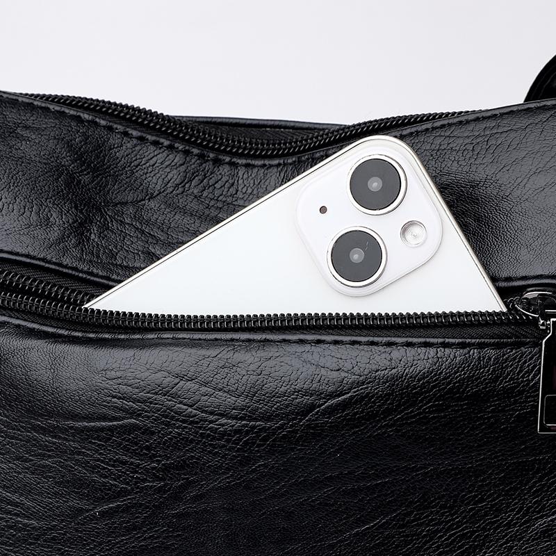 Vintage Crossbody Bag for Women Adjustable Shoulder Strap Middle Aged Women's Shoulder Bag Suitable for Daily Life, Shopping, Commuting and Other
