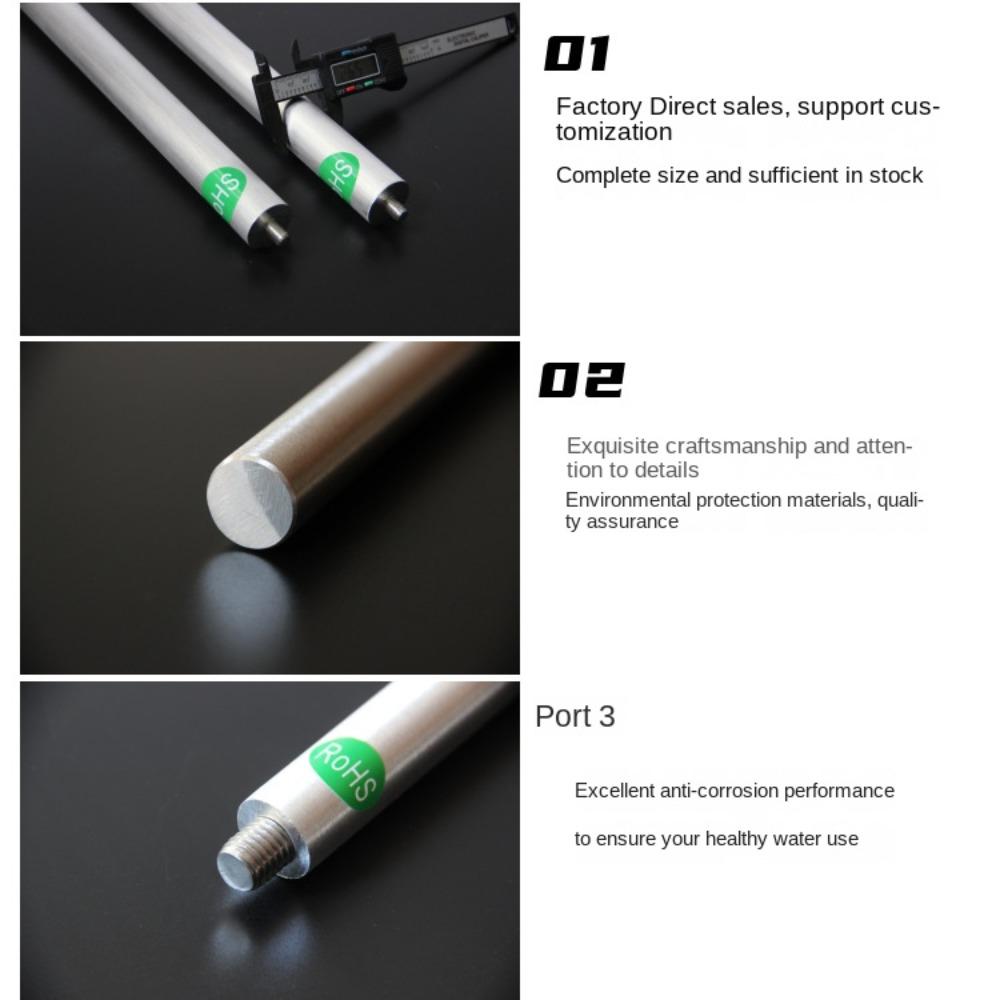 Aluminum Magnesium Anode Rod Security Water Tank Fittings Durable Water Heaters  Motor Home