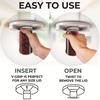 Kitchen Jar Opener Effort-Saving & Non-Slip Reusable Design