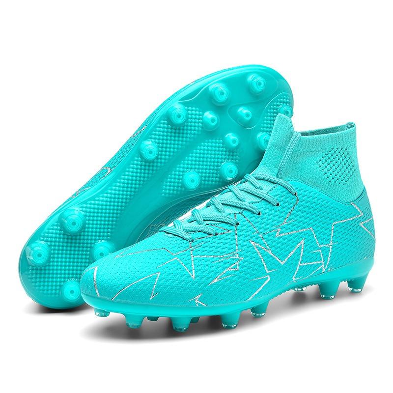 High-top Football Shoes Long Nails Youth Professional Training Shoes Broken Nails Boys Football Shoes