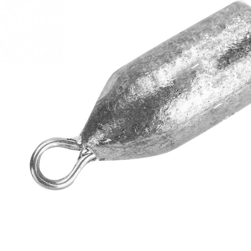 Buy Anti Dust Durable Lead Sinkers Weights Bullet Shaped Fishing Sinker Tackle at affordable