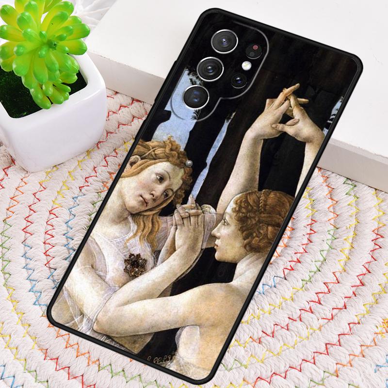 Sandro botticelli Renaissance art Phone Case For Samsung Galaxy note 10 pro S26 S25 S24 S23 S22 Ultra Plus S21 FE S20 Cover