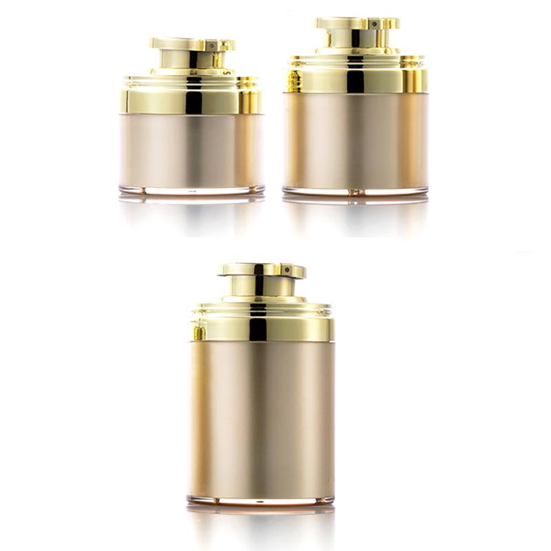 

Баночки с насосом нажимного типа, косметический лосьон, многоразовая бутылка, дорожная портативная пустая акриловая косметическая банка, контейнер для крема и лосьона