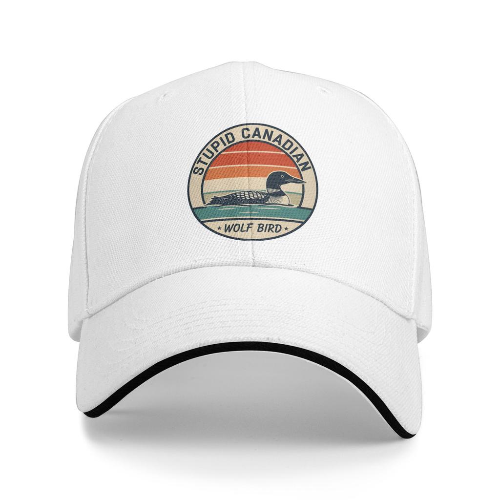 Summer Casual Baseball Cap Stupid Canadian Wolf Bird Heated Rivalry Hiking Fishing Trucker Hat Men Sun Street Style Snapback Cap
