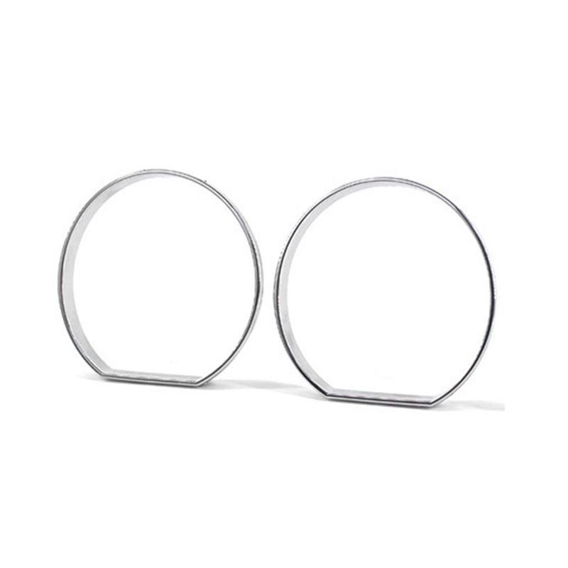 AEA6-Car Front Instrument Trim Frame Speedometer Dial Ring Bezel Car Interior Accessories For BMW 3 Series E46 1998-2007