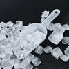 1 pz Mini paletta per ghiaccio in plastica trasparente Palette per riso per matrimoni Caramelle Dessert Buffet Gelato Proteine in polvere
