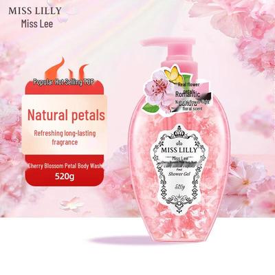 Gel de Banho Pétalas de Flor de Cerejeira Miss Lilly