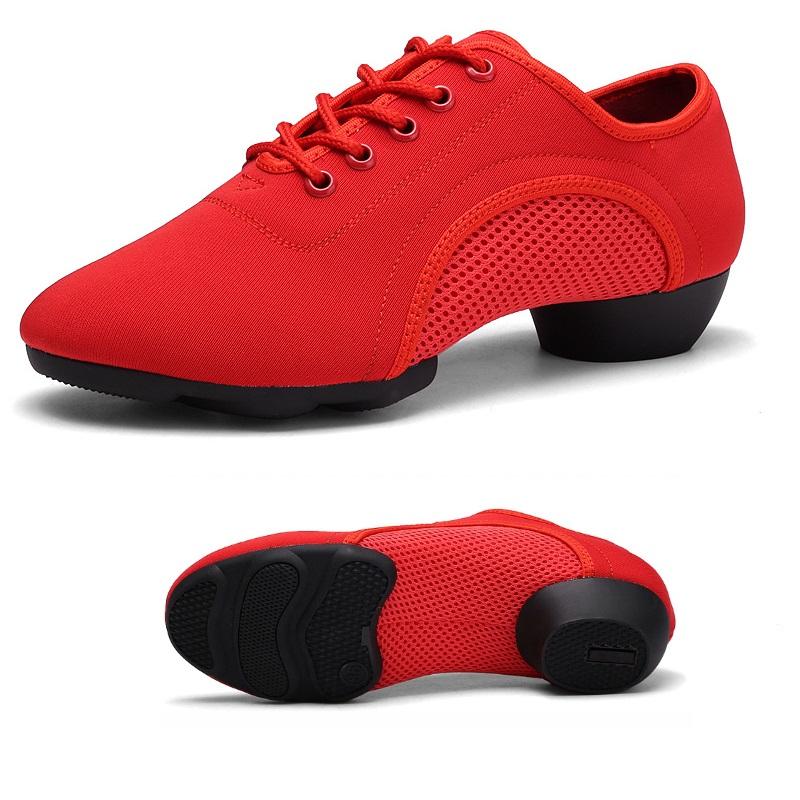 CANVAS Latin Dance Teacher Shoes Men Women Dance Shoes Modern Square Dance Shoes Precisely Dancing JAZZ Sports Shoes