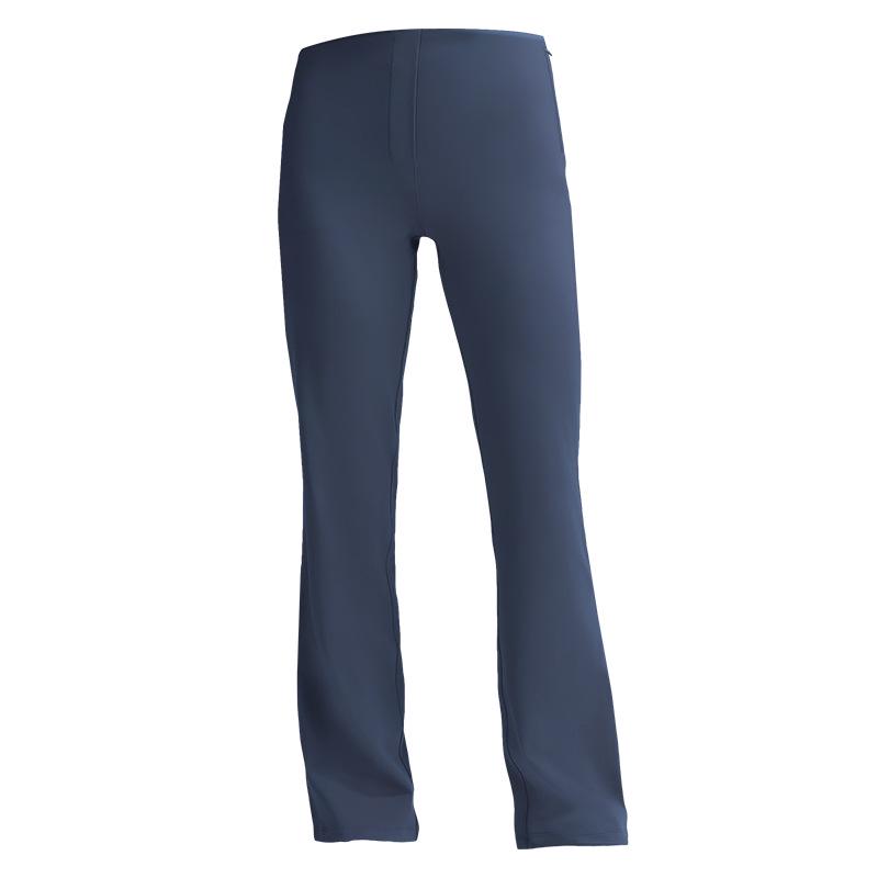 

Женские нейлоновые штаны для йоги с высокой талией для похудения — дышащие, эластичные и прямого кроя XL/Size 8/120-130 lbs