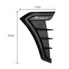 Gloss Black ABS Side Fender Vent Cover Trim For Tesla Model 3 Model Y 2017-2024 No Drilling Car Exterior Accessories